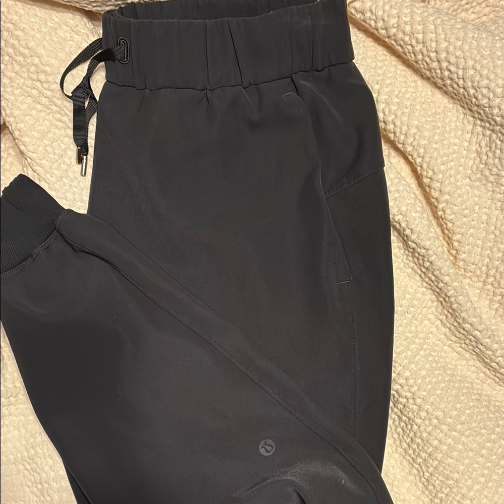 Lululemon Athletica Black Jogger Track Pants